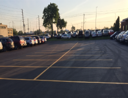 
parking lot paving